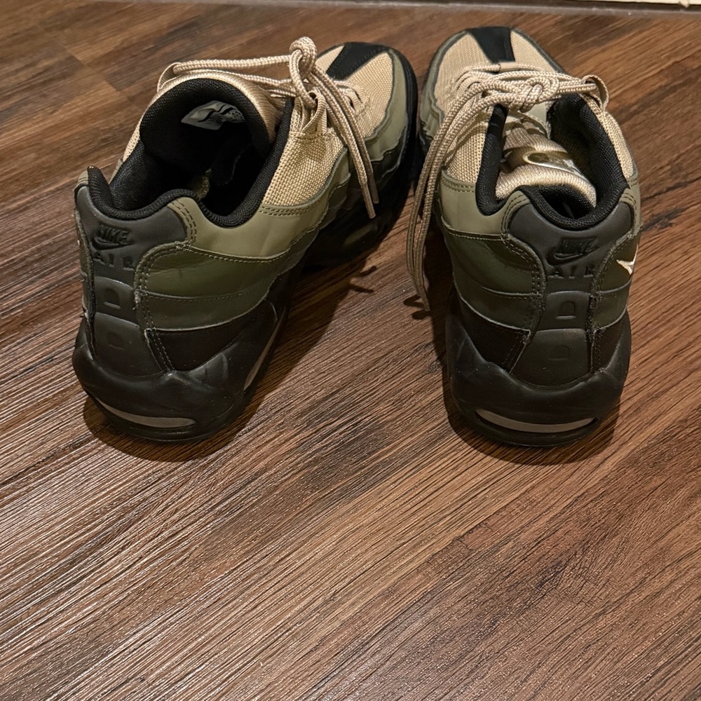 Nike Air Max 95 GS Khaki Sequoia - Picture 11 of 13